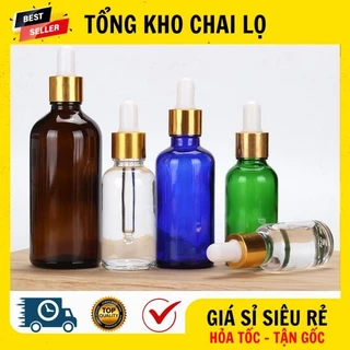 [RẺ VÔ ĐỊCH] Chai Lọ Chiết Serum ❤ [15ml,20ml,30ml] Chai Lọ Đựng Tinh Dầu Bóp Giọt Chiết Serum