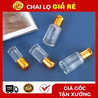 Chai Lọ Chiết Nước Hoa ❣️ [3ml,6ml,12ml] Vỏ Chai Lọ Chiết Nước Hoa Dubai Bi Lăn Ruby Rỗng Top Rẻ