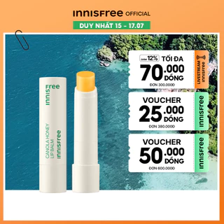 Son dưỡng ẩm không màu innisfree Canola Honey Lip Balm 3.5g