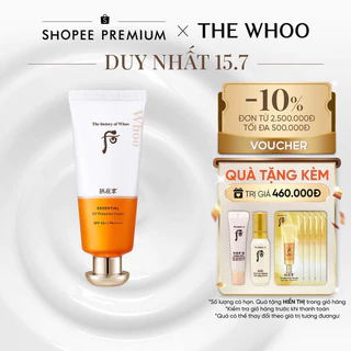 Kem chống nắng dưỡng ẩm The history of Whoo Gongjinhyang Sun Cream SPF50+, PA+++ 60ml