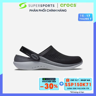 [Mã SSP150K71 giảm 150K đơn 1TR] Giày clog unisex Crocs Literide 360 - 206708-0DD