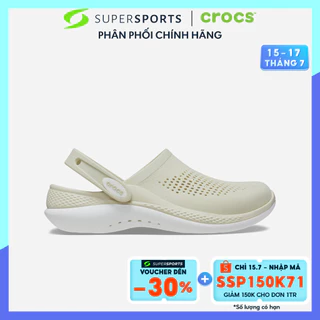 [Mã SSP150K71 giảm 150K đơn 1TR] Giày clog unisex Crocs Literide 360 - 206708-2Y2