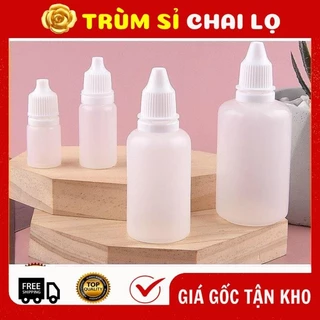 [TRÙM SỈ] Chai Lọ Nhựa ❖ Vỏ Chai Lọ Nhỏ Mắt 5ml,10ml,20ml,50ml Granty Chiết Dược Phẩm, Mực , Mỹ Phẩm,  Phụ Kiện Du Lịch