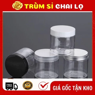 [TRÙM SỈ] Hủ Hộp Đựng Kem ✵ Hủ Hộp Nhựa Pet 30g,50g,100g,200g,250g Đựng Mỹ Phẩm, Thực Phẩm, Đồ Khô, Ngũ Cốc