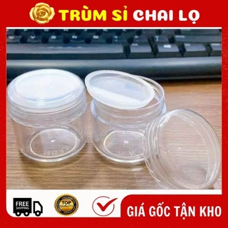 [TRÙM SỈ] Hủ Hộp Nhựa Tròn 30gam Chiết Kem/Mỹ Phẩm