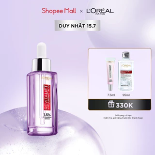 Serum siêu cấp ẩm & giảm nếp nhăn L'Oreal Paris Revitalift Pure Hyaluronic Acid 1.5% 30ml