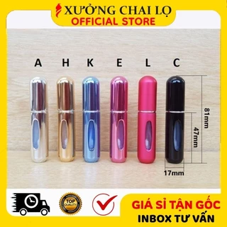 Lọ Chiết Nước Hoa ❣️BUÔN SỈ RẺ❣️ Chai Lọ Chiết Nước Hoa Tự Động 5ml Đựng Dầu Thơm, Phụ Kiện Du Lịch