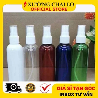 Chai Xịt Phun Sương ❣️BUÔN SỈ RẺ❣️ Vỏ Nhựa Pet Xịt Phun Sương 10ml,15ml,20ml,30ml,50ml,100ml Chiết Nước Hoa