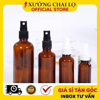 Chai Lọ Thuỷ Tinh Phun Sương [5ml - 100ml] ❣️BUÔN SỈ RẺ❣️ Vỏ Chiết Nước Hoa, Tinh Dầu, Chiết Mỹ Phẩm Du Lịch