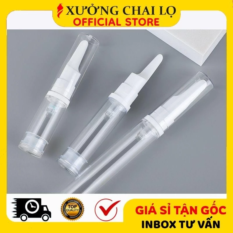 Chai Lọ Hút Chân Không [5ml - 100ml] ❣️BUÔN SỈ RẺ❣️ Vỏ Nhựa Xịt Giọt, Phun Sương Đựng Kem Dưỡng, Chiết Mĩ Phẩm Du Lịch