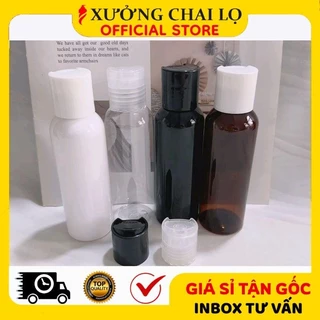 Chai Chiết Mĩ Phẩm ❣️BUÔN SỈ RẺ❣️ Chai Lọ Nhựa Pet Nắp Nhấn 20ml,30ml,50ml,100ml,150ml,200ml,250ml,300ml Chiết Mỹ Phẩm