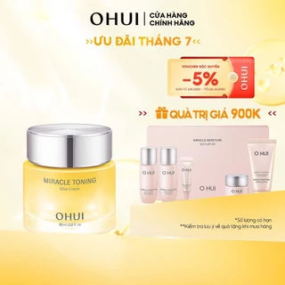 Kem dưỡng ẩm sáng da căn bóng chứa Vitamin C giúp da săn hỗ trợ chống oxy hóa Miracle Toning Glow Cream 60ml