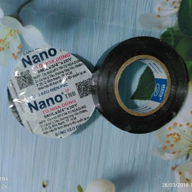 Băng keo điện nano đen 20ya lớn