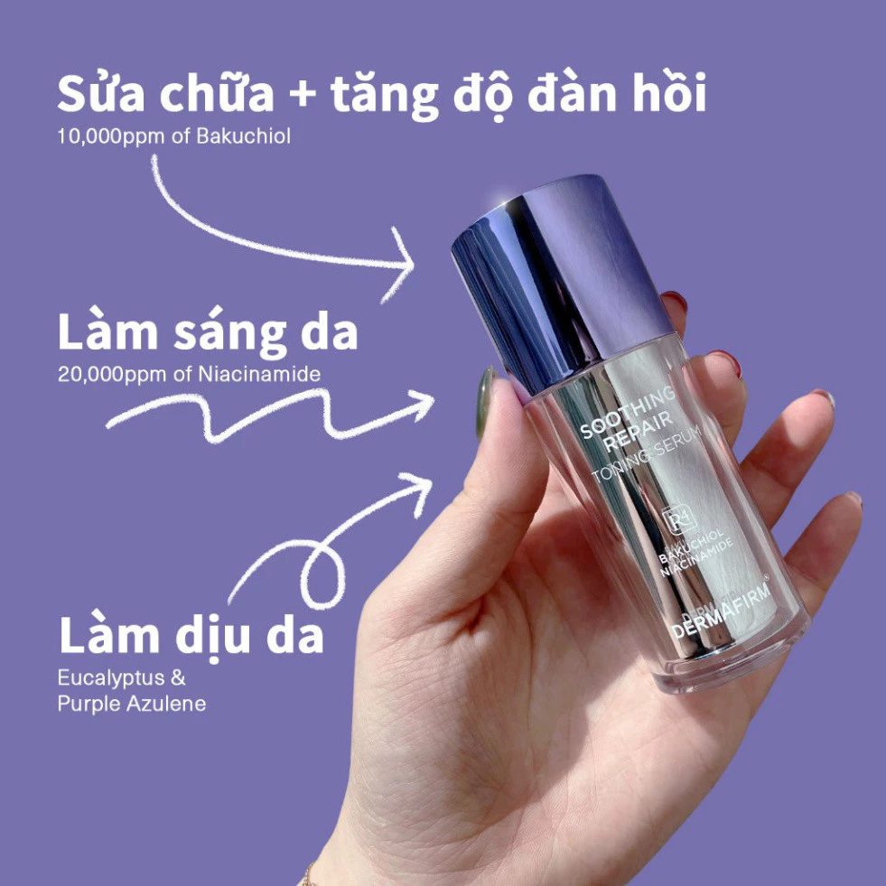 Serum DERMAFIRM r4 phục hồi làm dịu da chuyên dụng 30ml