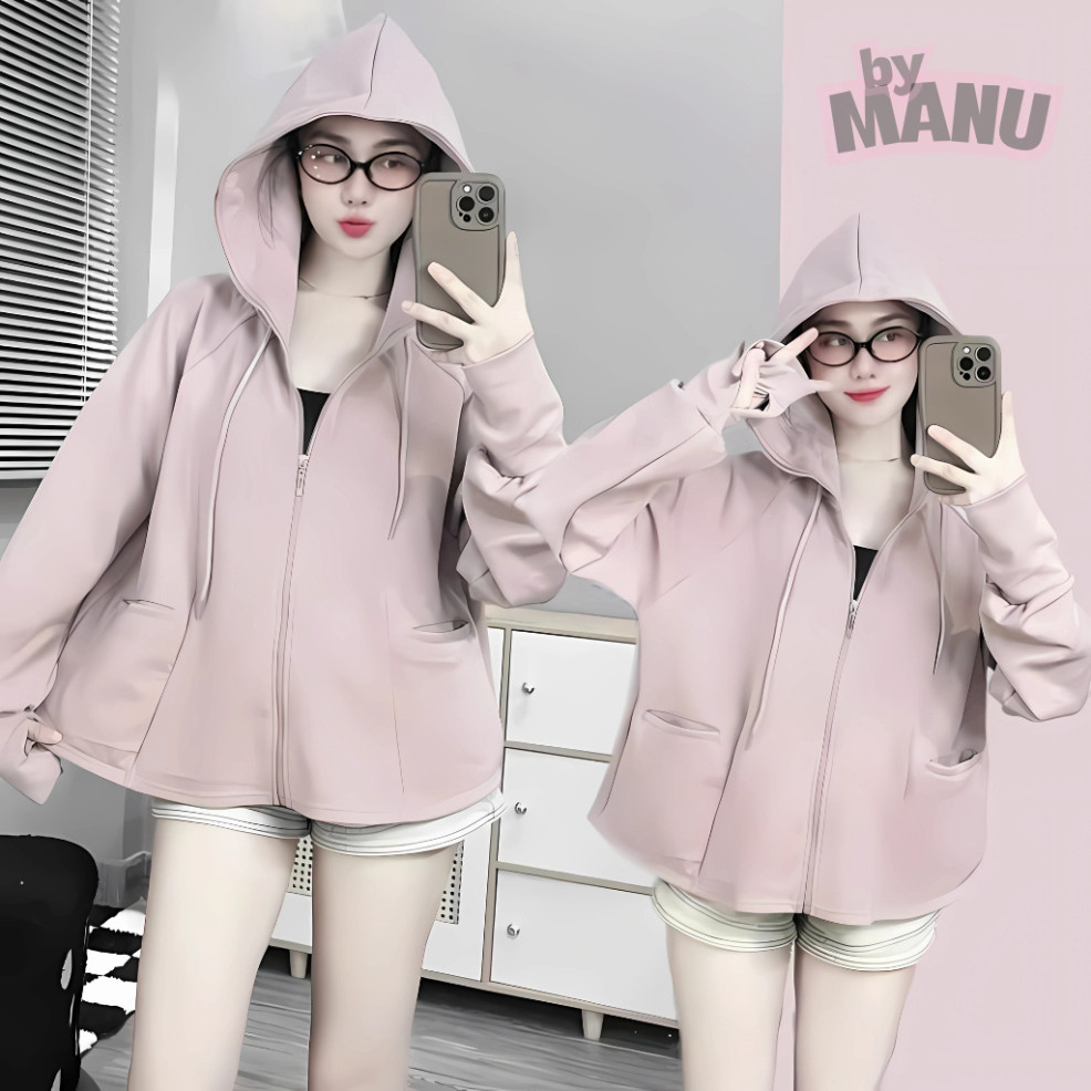 Áo Khoác Chống Nắng Umi Su Cao Cấp, Áo nữ dày dặn, Form Dài Xoè Trẻ Trung Chống Tia UV_ Top Women.