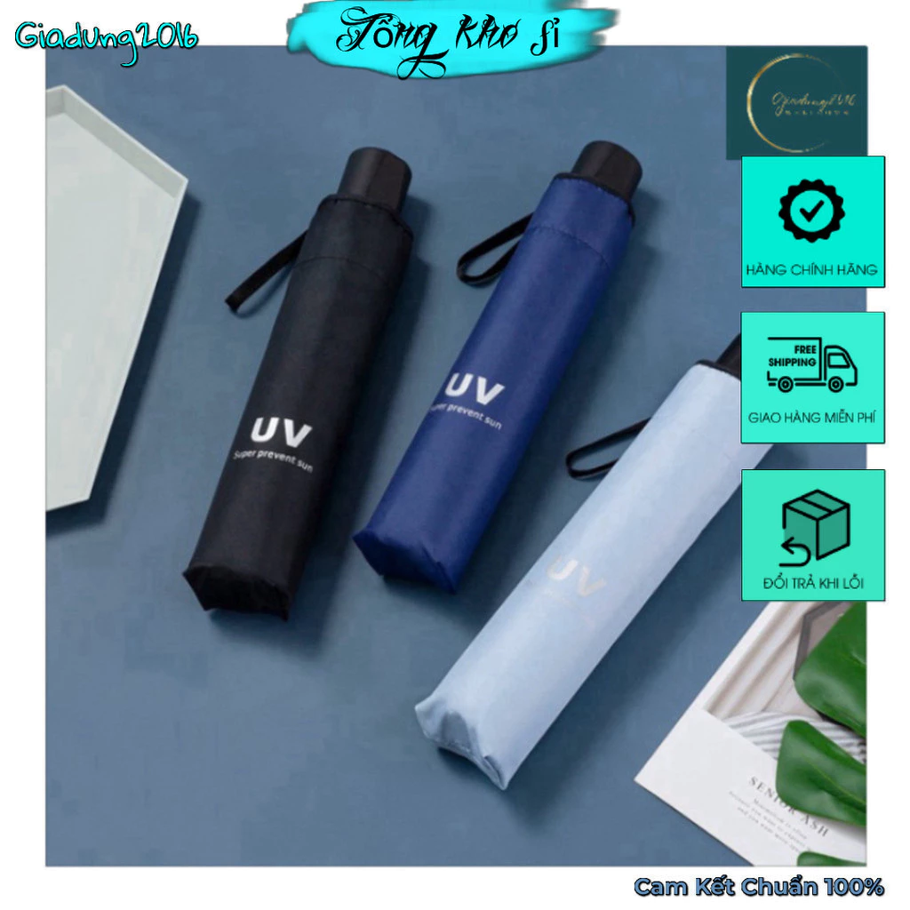Ô Dù Gấp Gọn 🌏FREE SHIP🌎 Ô Chống Năng Tia UV Mẫu Mới -ZLM