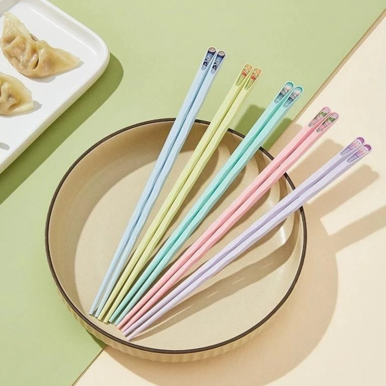 SET 5 Đôi đũa ăn Nhật Bản kháng khuẩn chống ẩm mốc JYoohome Đũa ăn sợi thuỷ tinh chịu nhiệt cao cấp