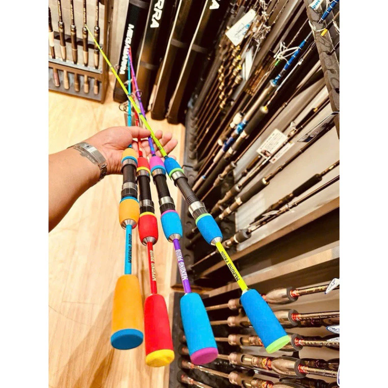 cần câu Lure MeKong Pride GpX 1 khúc nhiều màu dài 1m35 câu tổng hợp s gainzv6868