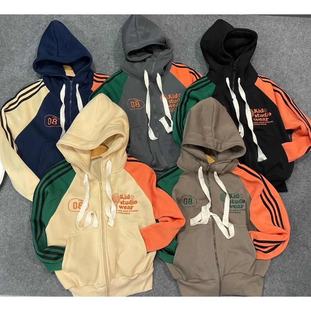 Hoodie Zip, Áo Khoác Nỉ Khóa Kéo THÊU XK Nỉ Ngoại dày dặn Form Rộng nam nữ mặc đẹp UNISEX