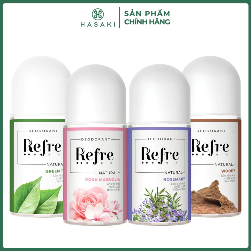 Lăn Khử Mùi Refre Natural 40ml Hasaki sản phẩm chính hãng