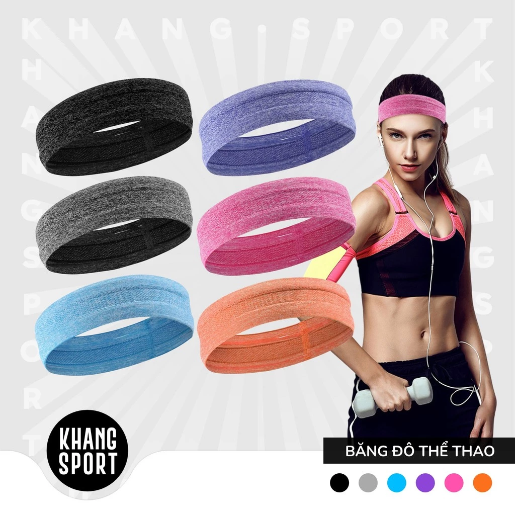 Băng Đô Chặn Mồ Hôi Thể Thao Headband - BangDo01