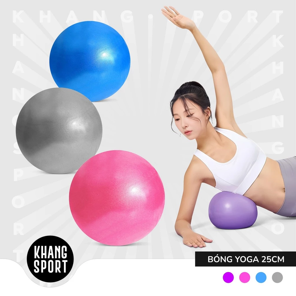 Bóng Hỗ Trợ Tập Gym-Yoga Kích Thước 25cm - Bong25cm