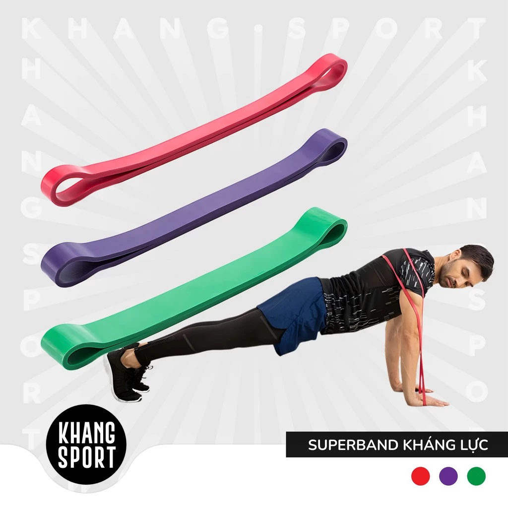 Super Band - Kháng Lực Tập Mông Tập Gym Hiệu Quả - Superband