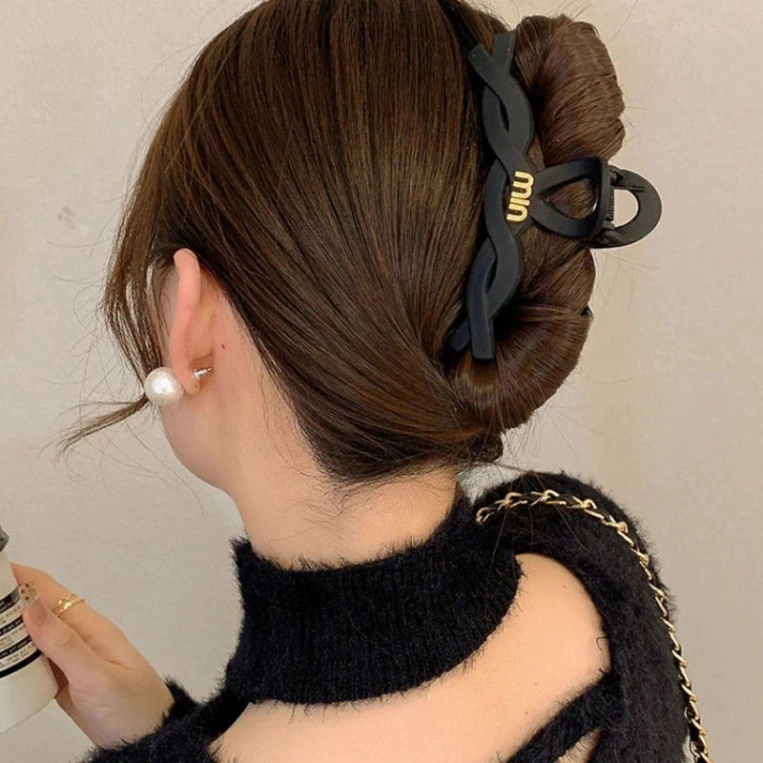 Set 3 kẹp tóc càng cua hàn quốc Minmin Chất liệu nhựa nhám cao cấp🍒FREESHIP🍒Combo 3 kẹp tóc cho nữ phong cách sang chả