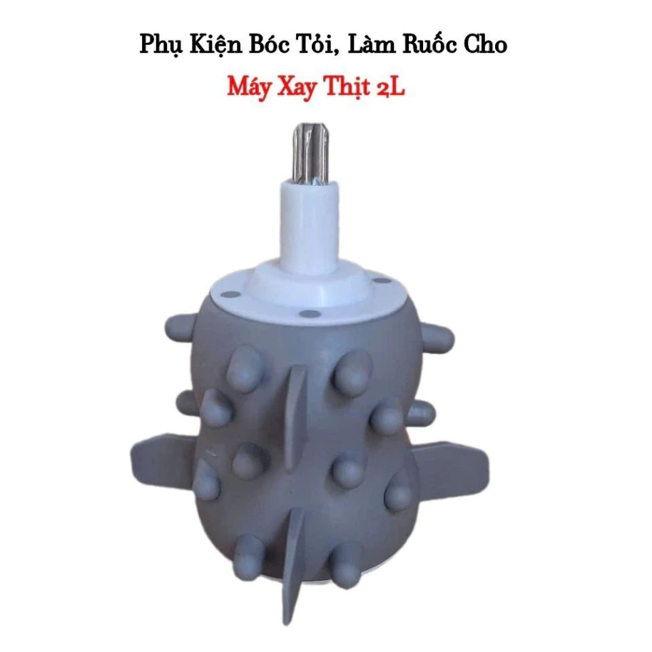 Lưỡi Bóc Hành Tỏi, Đánh Ruốc Cho Máy Xay Thịt 2L - Phụ Kiện Hỗ Trợ Máy Xay Thịt. Làm Ruốc.
