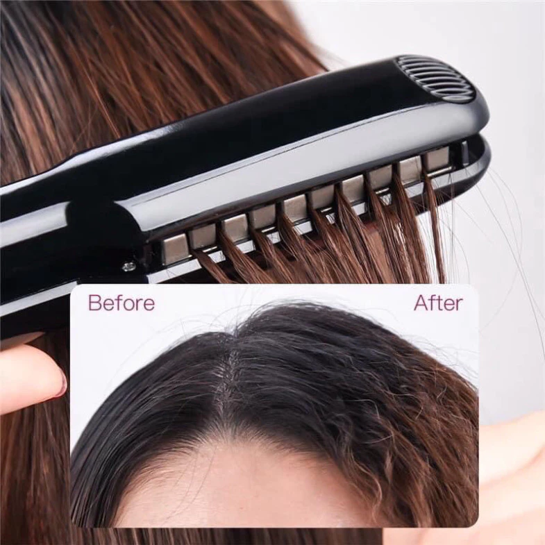 Máy Dập Phông Chân Vuông Tạo Phồng Tăng Volume Không Ngấn  - Hoangrandy