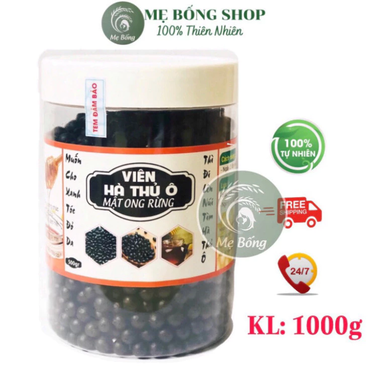 Hà thủ ô mật ong rừng , Viên hà thủ ô giảm tóc bạc, kích thích mọc tóc
