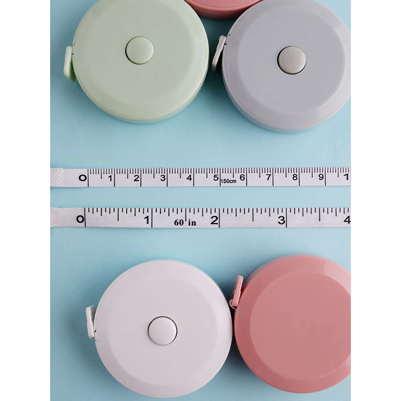 thước dây rút tự động150cm/60 inch dây rút, thước dây cuộn mini nhỏ gọn tiện lợi
