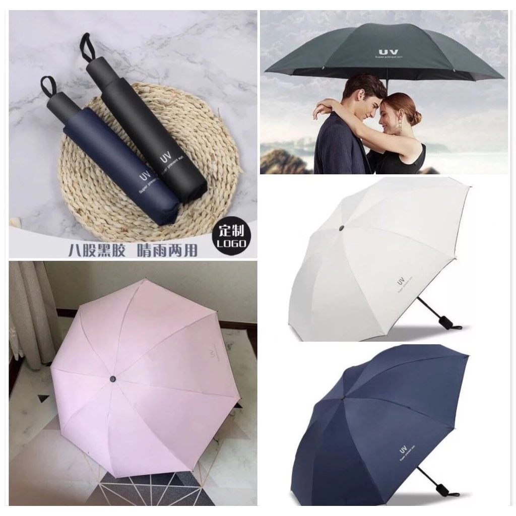 DÙ ĐI MƯA CHỐNG NẮNG TIA UV XẾP GỌN MÀU THỜI TRANG HOT TREND