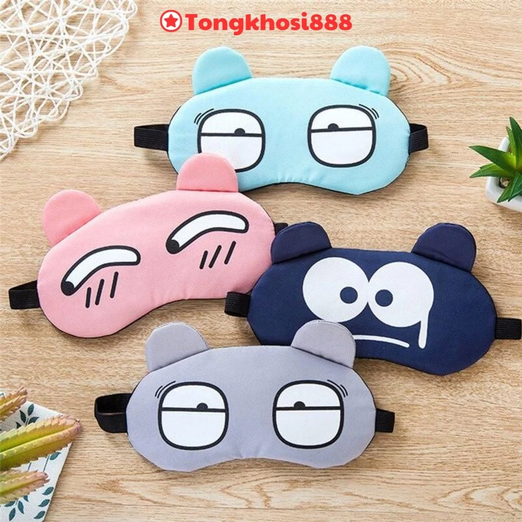 PVN55094 Đồ bịt mắt ngủ bảo vệ mắt có túi giải nhiệt làm mát mắt, chức năng nóng/lạnh giảm bớt căng thẳng