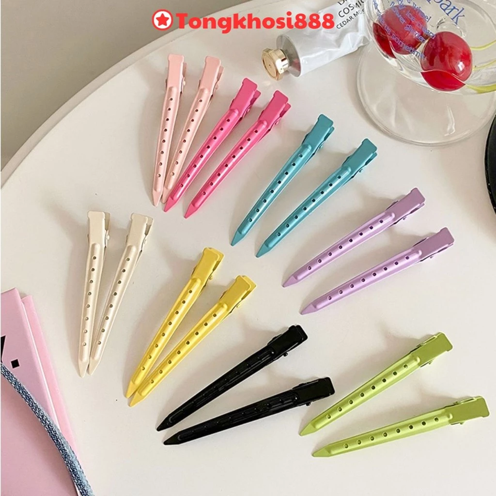 PVN62598 Kẹp Tóc Màu Sắc Ngọt Ngào Thời Trang Cho Nữ ( 1 cái)