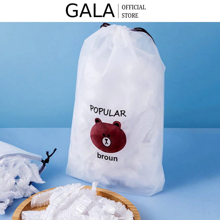 Màng Bọc Thực Phẩm Gấu Cực Dai Siêu Có Dãn [COMBO 500] Túi Bọc Thực Phẩm Bọc Thức Ăn Chống Bụi Bẩn GALA