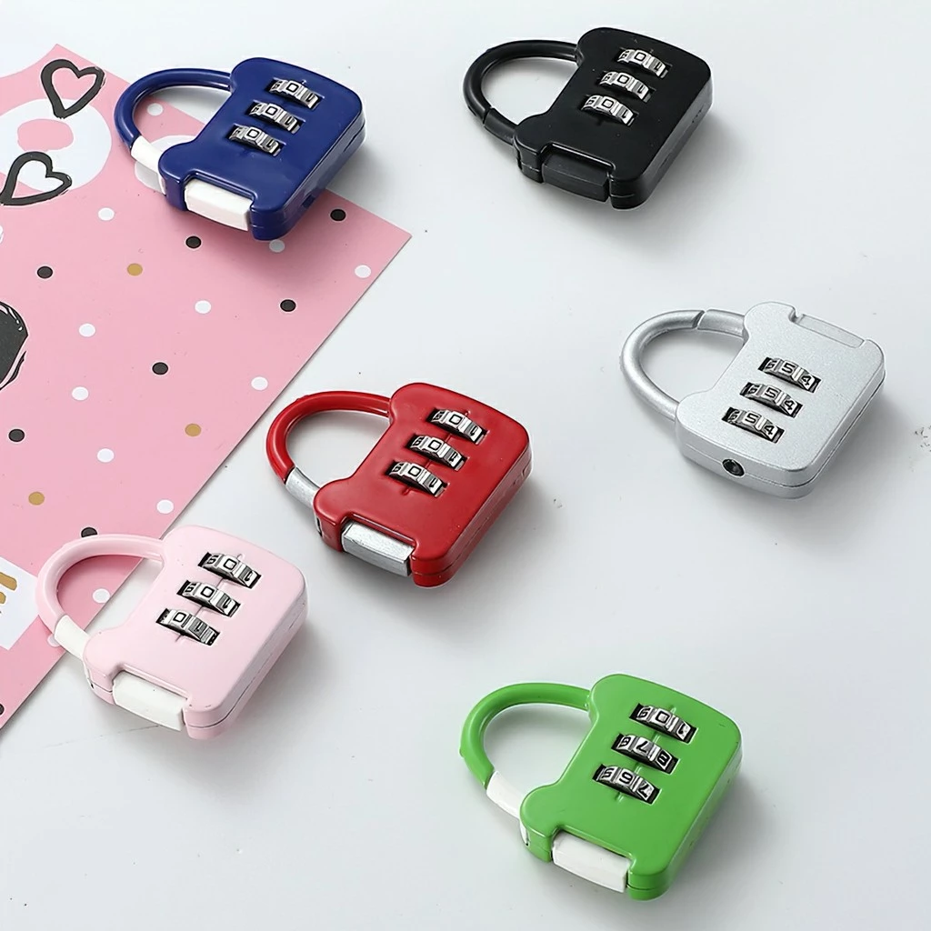 🍉Khóa Du Lịch Mini 4 Vị Trí Cao Cấp - An Toàn Cho Ba Lô, Vali Và Hành Lý 3 Vị Trí Tiện Lợi 🍉 EUNIO