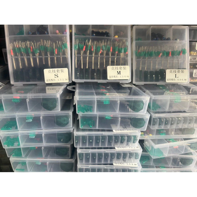 Hộp phụ kiện làm dây trục câu đài xanh silicon  cao cấp ghabza678910