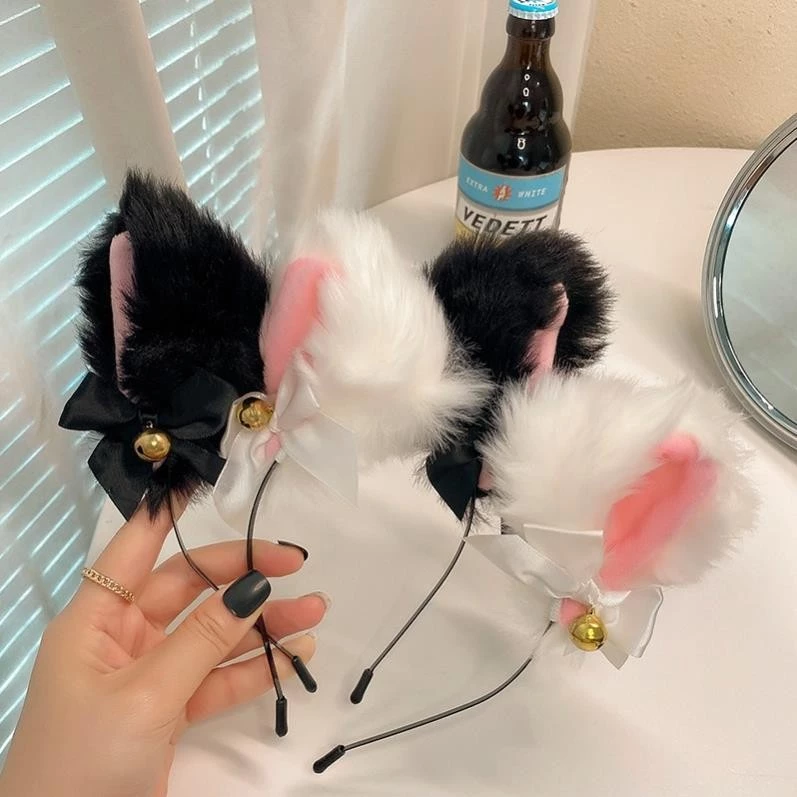 Bờm Băng Đô Tai Mèo Dễ Thương PK03 Cài tóc Tai Sóc phối đồ Cosplay Đồ Ngủ Nữ Gợi Cảm Quyến Rũ