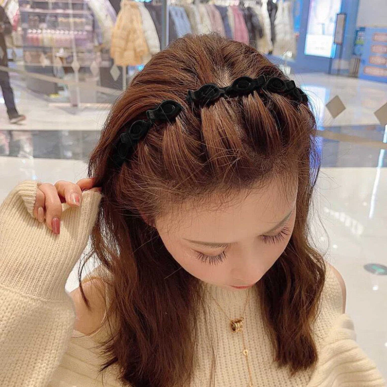 Kẹp Tóc Nơ Nhỏ 2.8cm🍒FREESHIP🍒Kẹp cua Bằng Vải Nhung Cao Cấp Phong Cách Công Chúa Cổ Điển Dành Cho Bạn Nữ .
