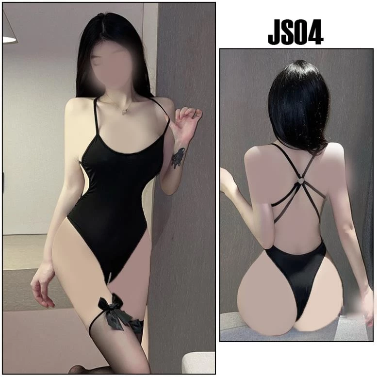 Bộ ngủ Ren Sexy Váy liền thân 2 dây Bodysuit Gợi cảm Quyến rũ JS04 Đồ ngủ nữ Jumsuit Cám dỗ Cuốn hút Tôn dáng