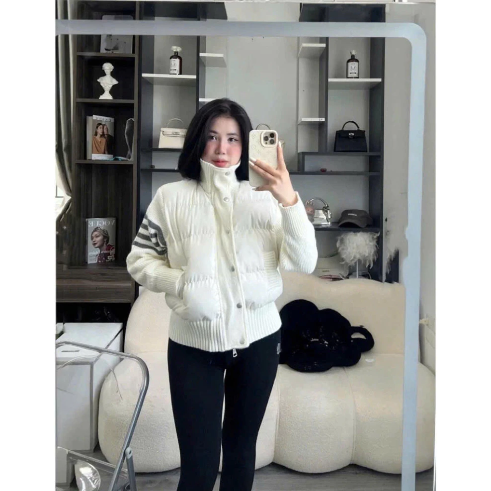 FREESHIP Áa Phao Mĩ Tay Len Thom QCCC Loại 1 Bao Sin - Phong Cách Hàn Quốc Ulzzang Hot Trend 2025