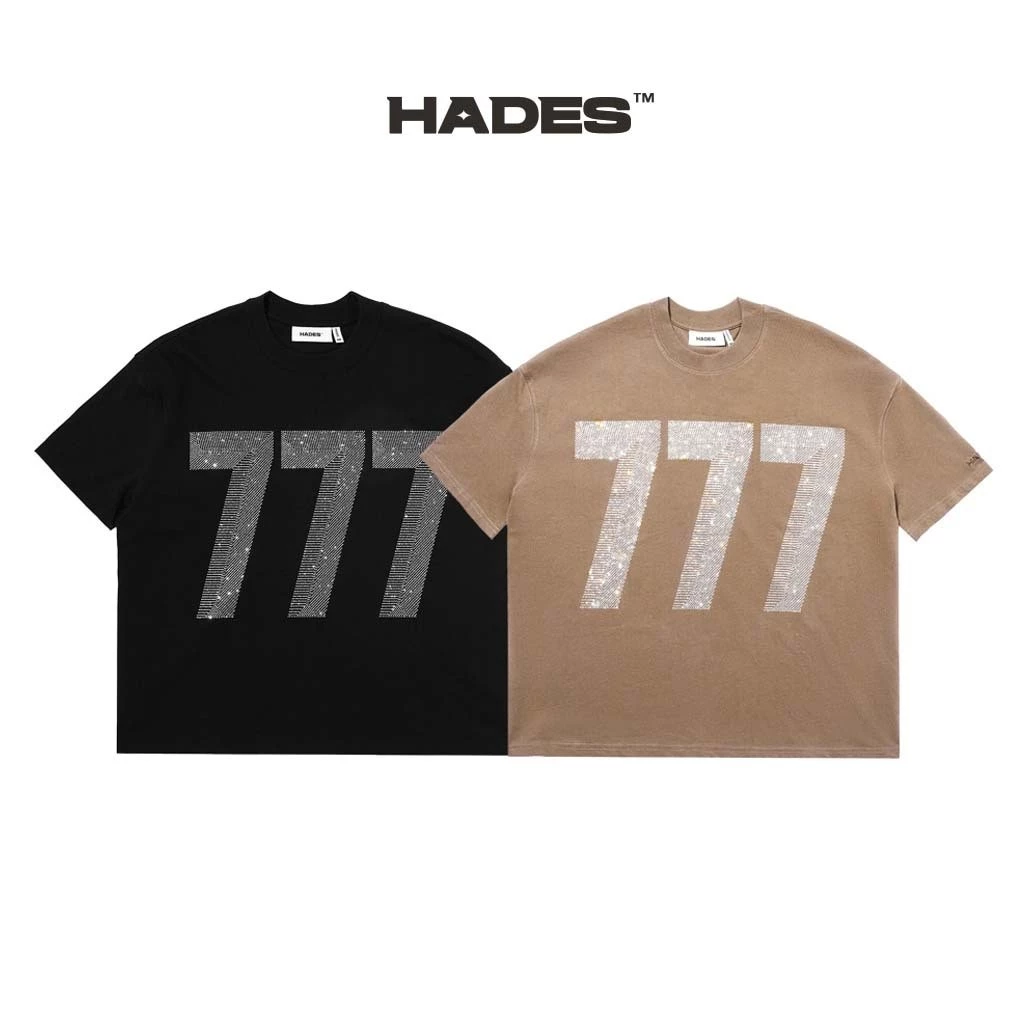 TaiducStore Áo thun HADES TRIUMPH 777 TEE tay lỡ, form rộng vải Cotton - Thời trang nam nữ Unisex Streetwear Hàn Quốc