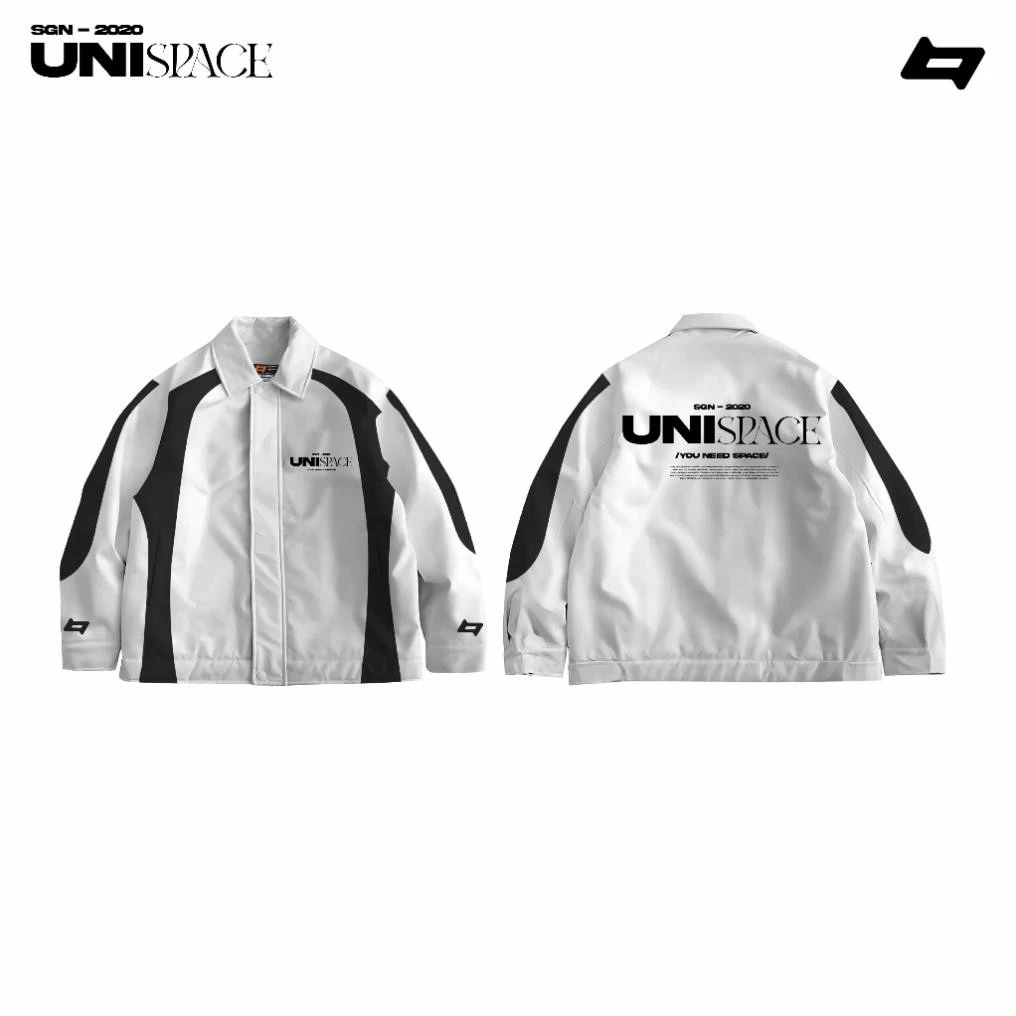 Áo khoác jacket local brand By.Unispace form rộng unisex nam nữ Cyber