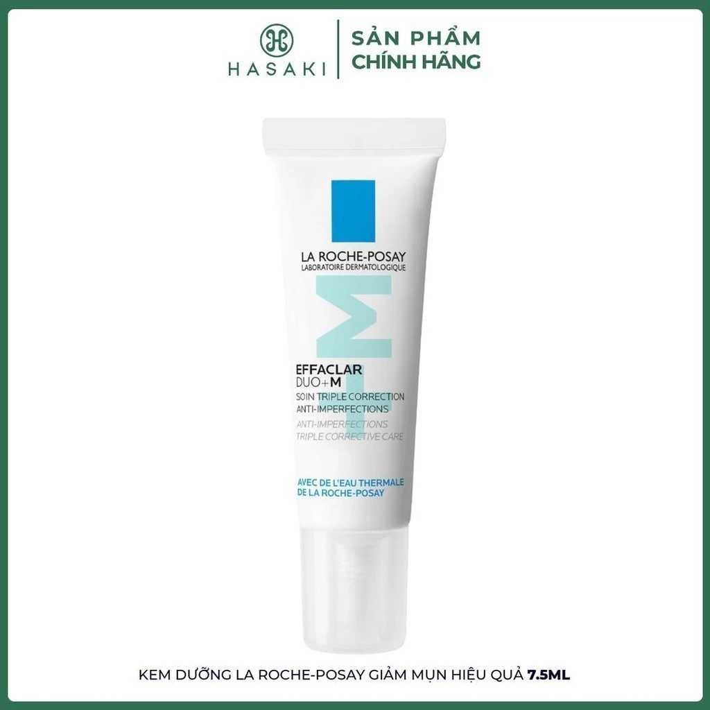[DAILY] Kem Dưỡng La Roche-Posay Giảm Mụn Hiệu Quả 7.5ml Effaclar Duo+ M Hasaki
