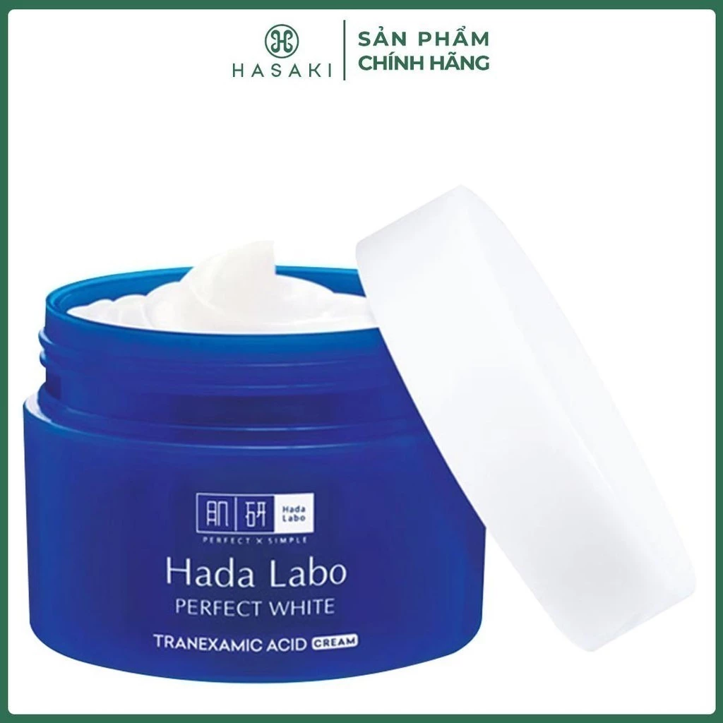 [DAILY] Kem Dưỡng Trắng Hada Labo Cho Mọi Loại Da Perfect White Arbutin Cream 50g Hasaki Sản Phẩm Chính Hãng