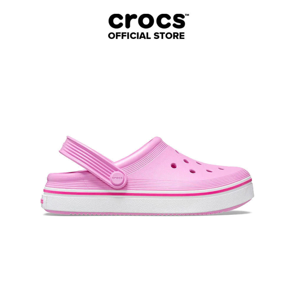 Giày Clog Trẻ Em Crocs Toddler Off Court - Taffy Pink