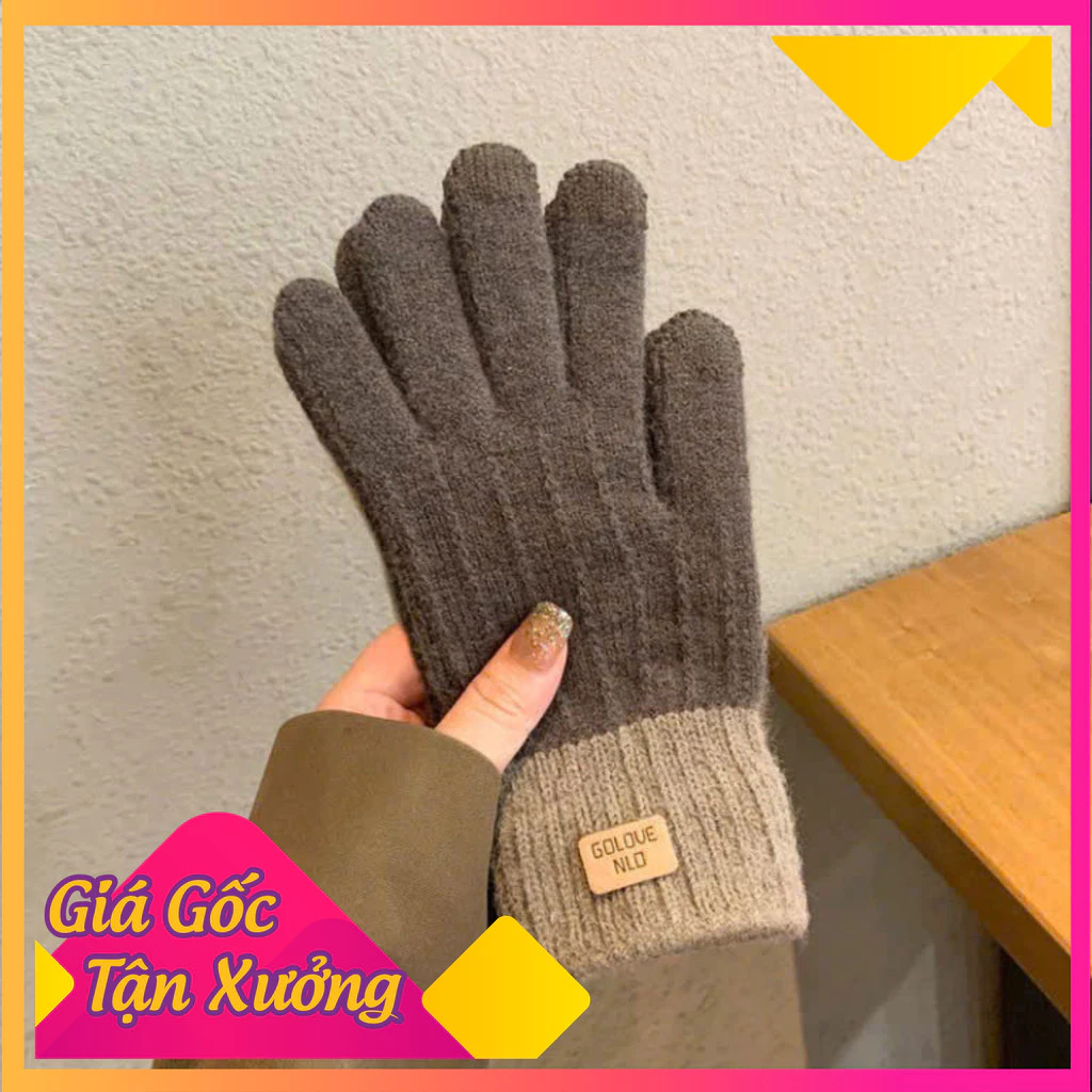 Gang tay len giữ ấm đôi tay mùa đông không lo buốt giá nhiều màu sắc