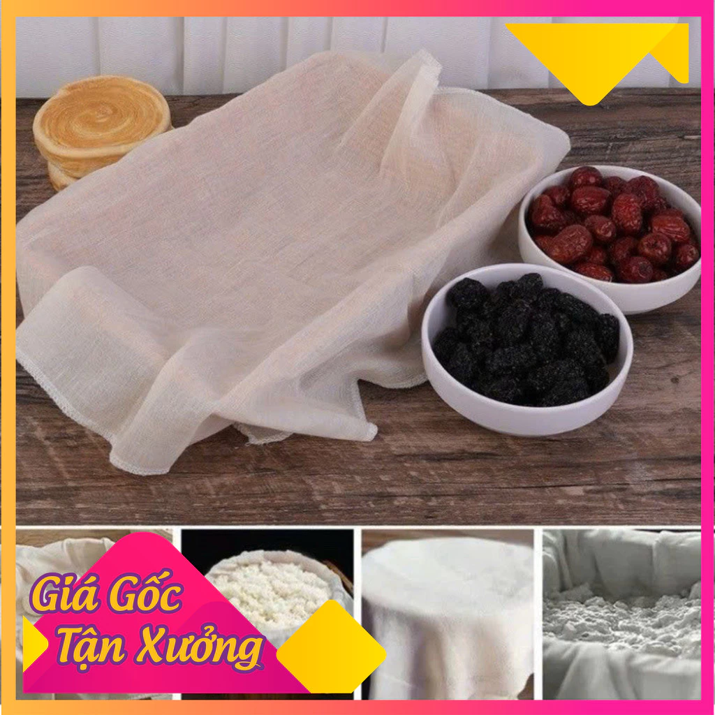 Tấm vải hấp xôi hấp bánh tiện lợi. Tấm hấp thực phẩm