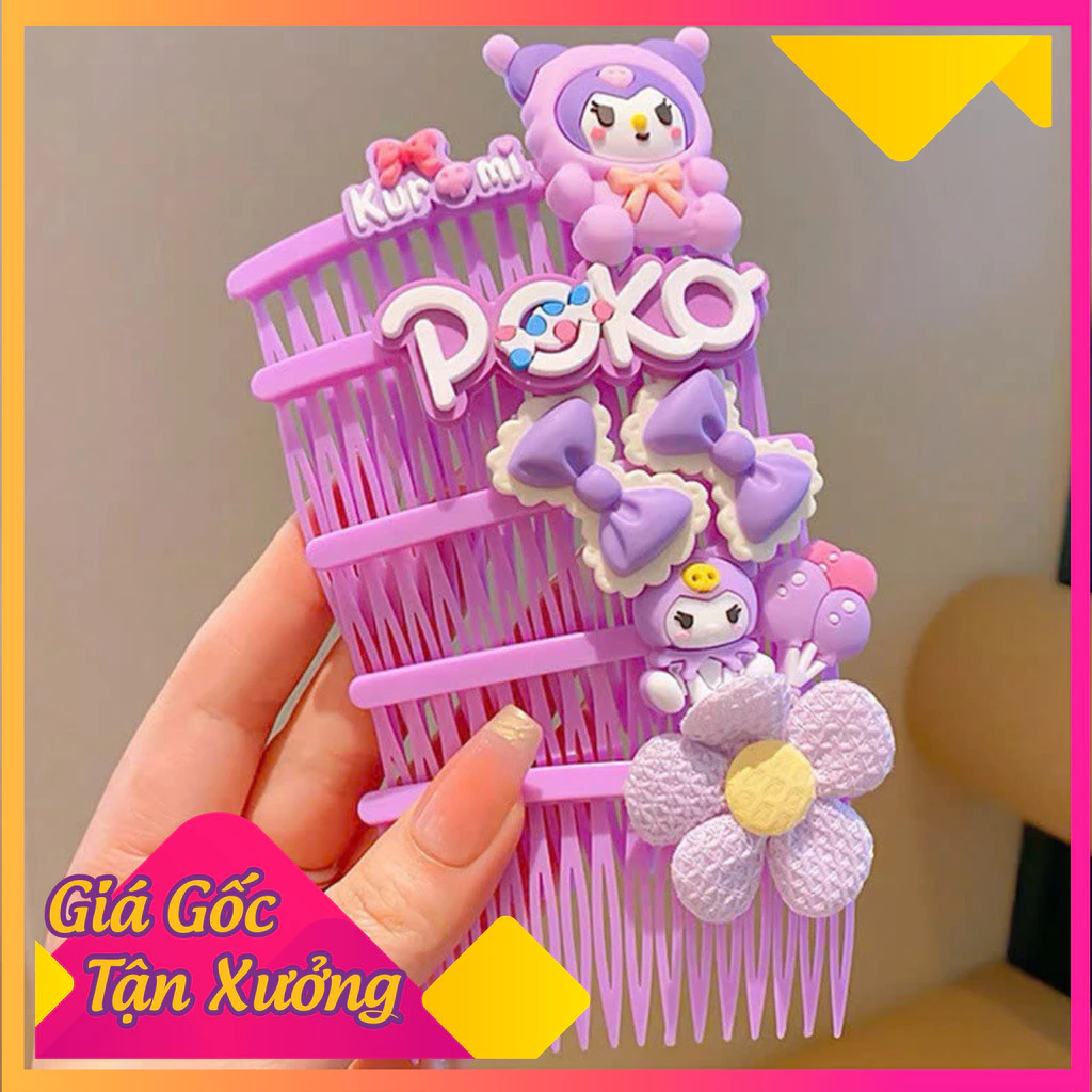 Set 5 xược tóc cho bé. Bộ 5 xược tóc dễ thương cho bé gái hoạ tiết dễ thương